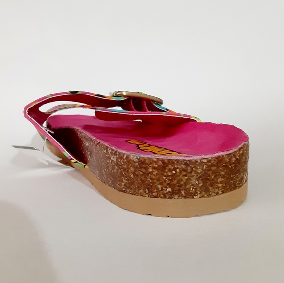 SHAGADELIC 1left Floral Earth SandalsNWOT - Picture 8 of 12